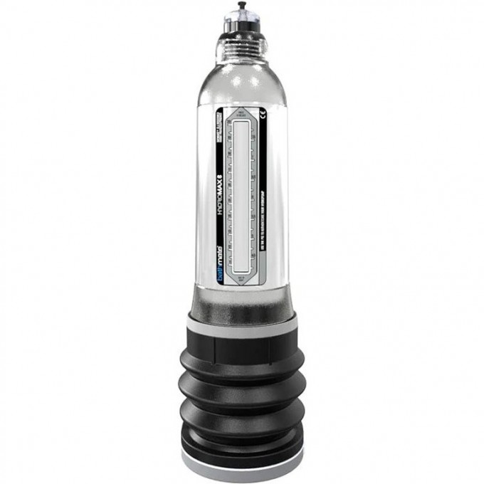 Гидропомпа BATHMATE HYDROMAX8 CRYSTAL прозрачная BM-HM8-CC Гидропомпа BATHMATE HYDROMAX8 CRYSTAL прозрачная BM-HM8-CC