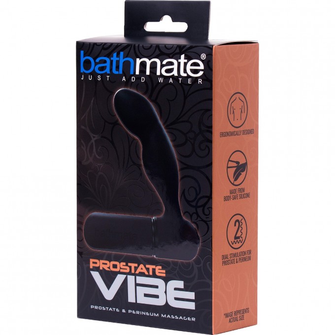 Анальная вибровтулка BATHMATE PROSTATE VIBE черная BM-PM-BR Анальная вибровтулка BATHMATE PROSTATE VIBE черная BM-PM-BR