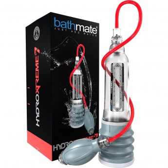 Гидропомпа BATHMATE HYDROXTREME7 прозрачная
